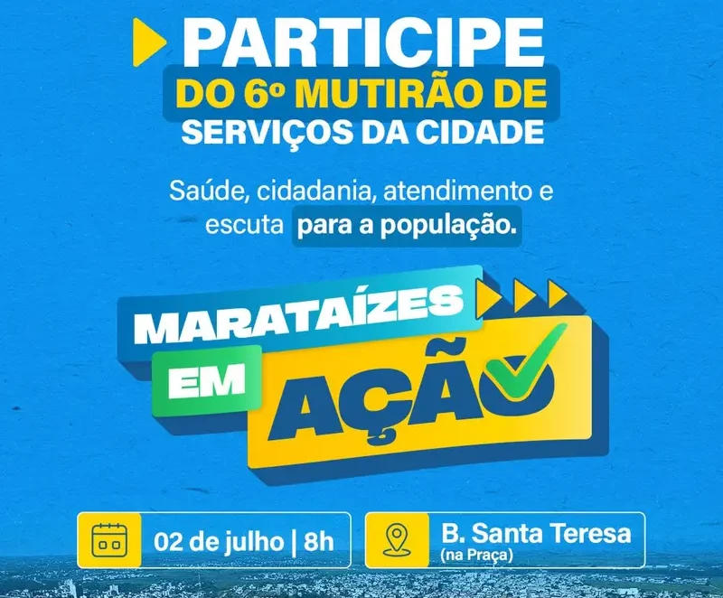Leia mais sobre o artigo Bairro Santa Teresa recebe o 6º Marataízes em Ação nesta quinta